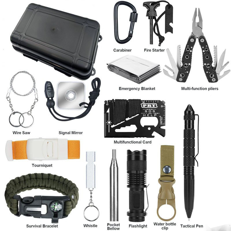Outdoor Adventure Hunt - Kit de Herramientas de Emergencia Hongrui,