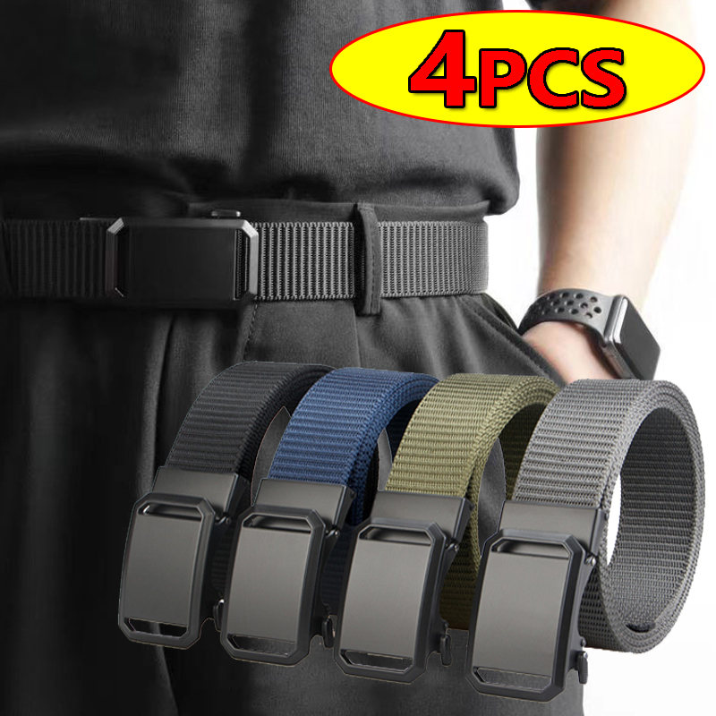 Outdoor Adventure Hunt - Cinturón Táctico de Lona para Hombre