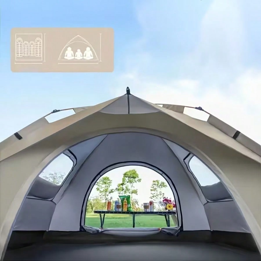 Outdoor Adventure Vacations For Families - Tienda de campaña automática desplegable, resistente