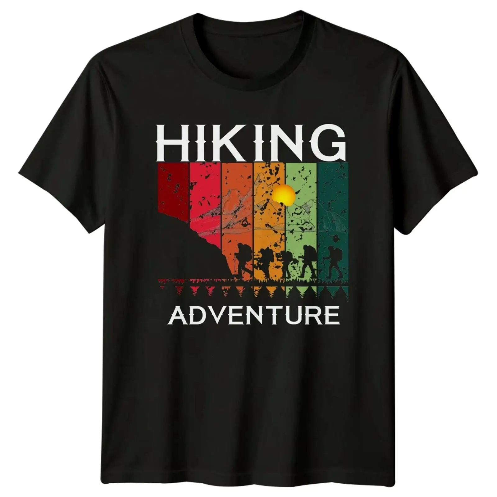 Outdoor Adventure Images - Camiseta de aventura para senderismo y