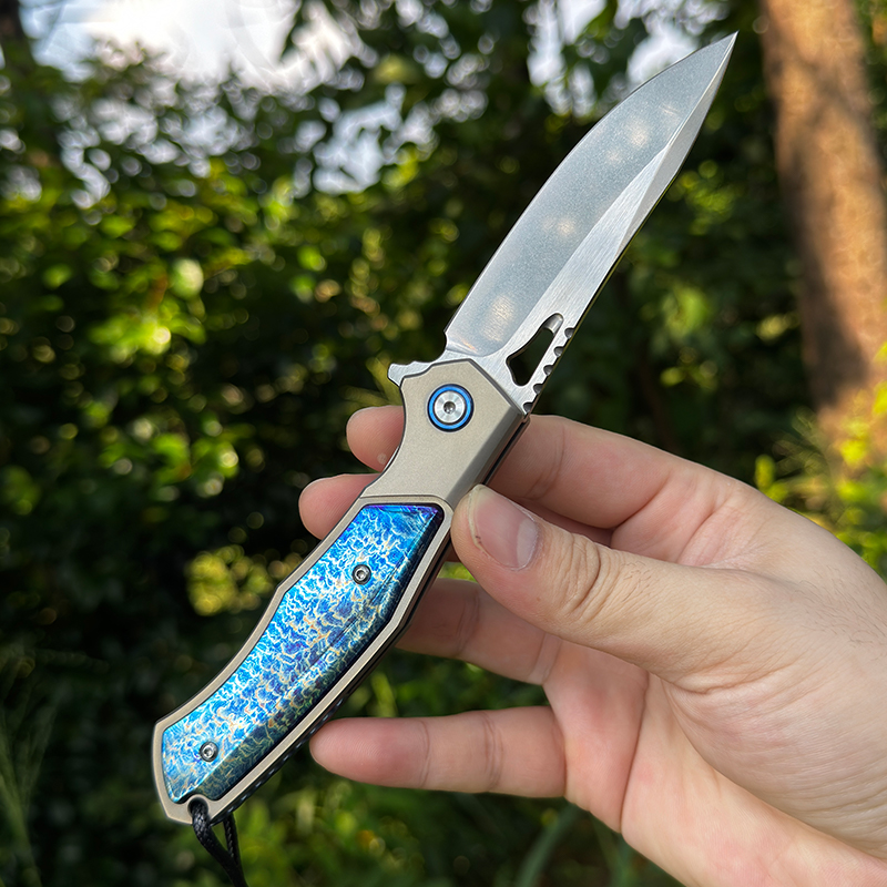 Cuchillo Plegable de Acero en  - Outdoor Adventure Hunt reseña y precio