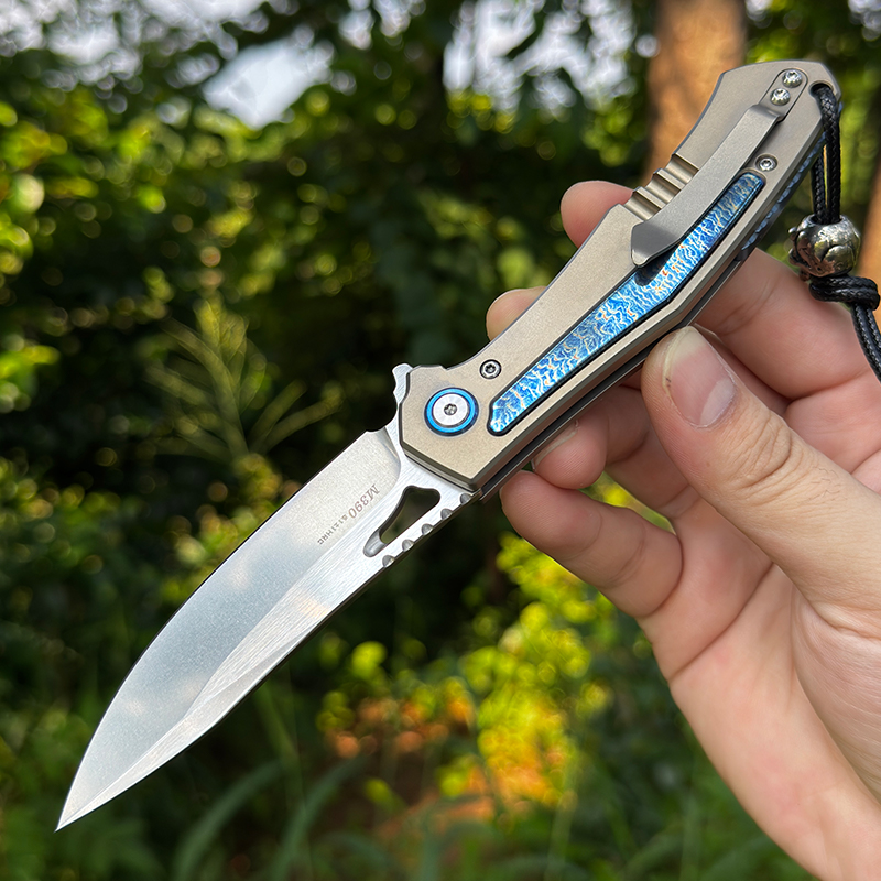 Cuchillo Plegable de Acero en  - Outdoor Adventure Hunt reseña y precio