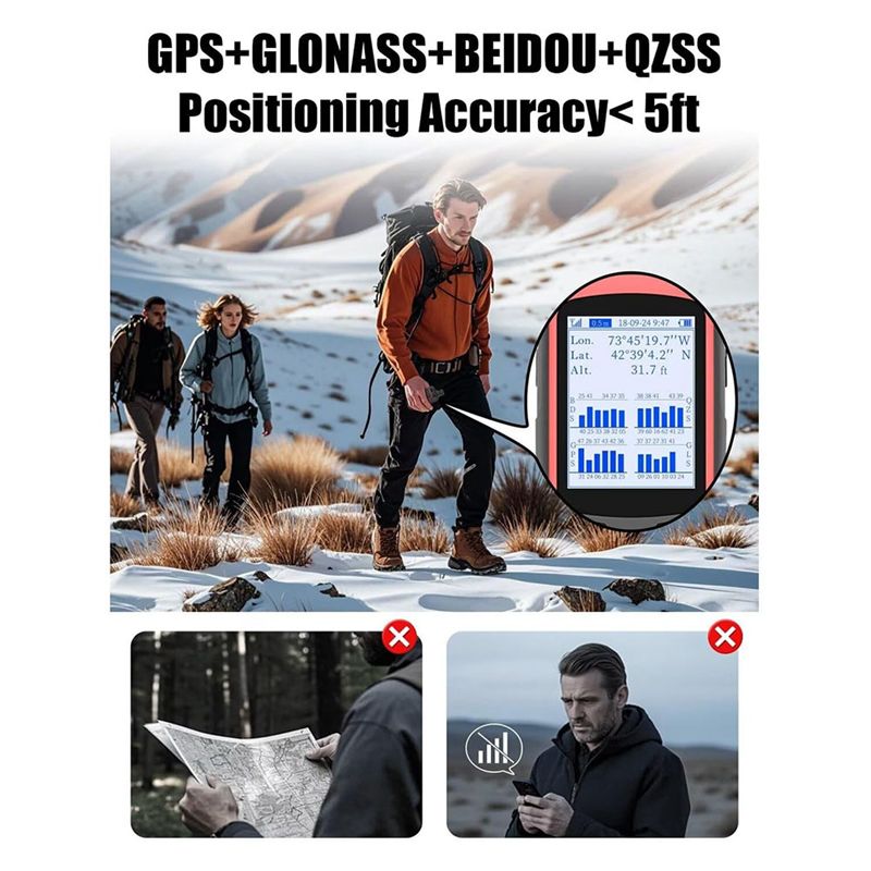 ABZZ-GPS para Senderismo, Disp - Outdoor Adventure Hunt reseña y precio