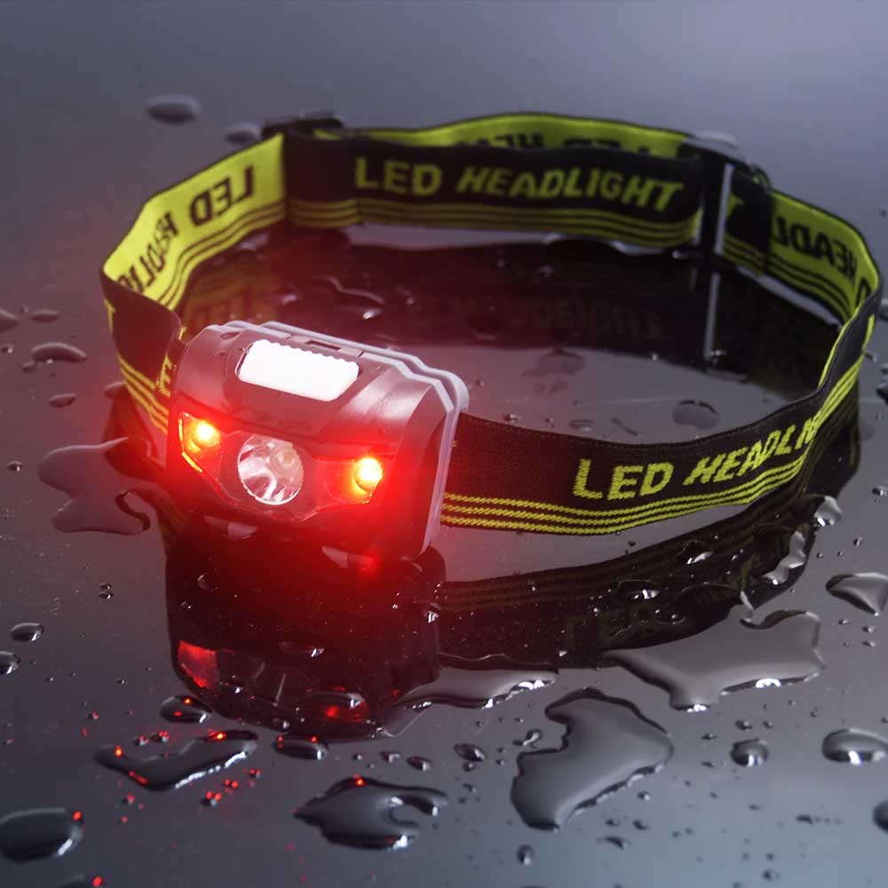 Faro LED blanco y rojo, faro A - Outdoor Adventure Hunt reseña y precio