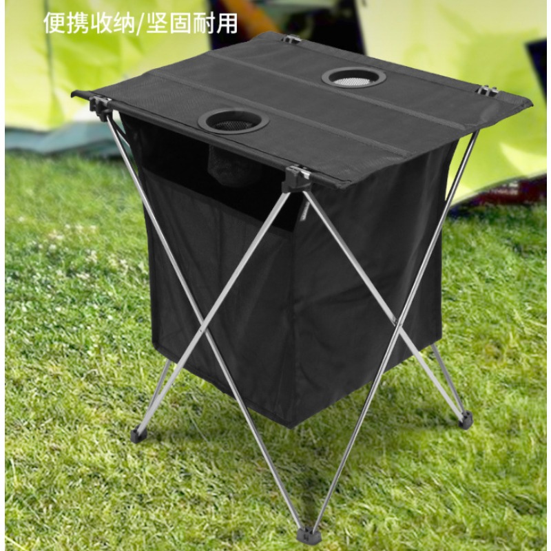 Mesa Plegable de Aluminio con  - Outdoor Adventure Table With Storage reseña y precio